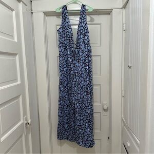 Topshop Floral Jumpsuit